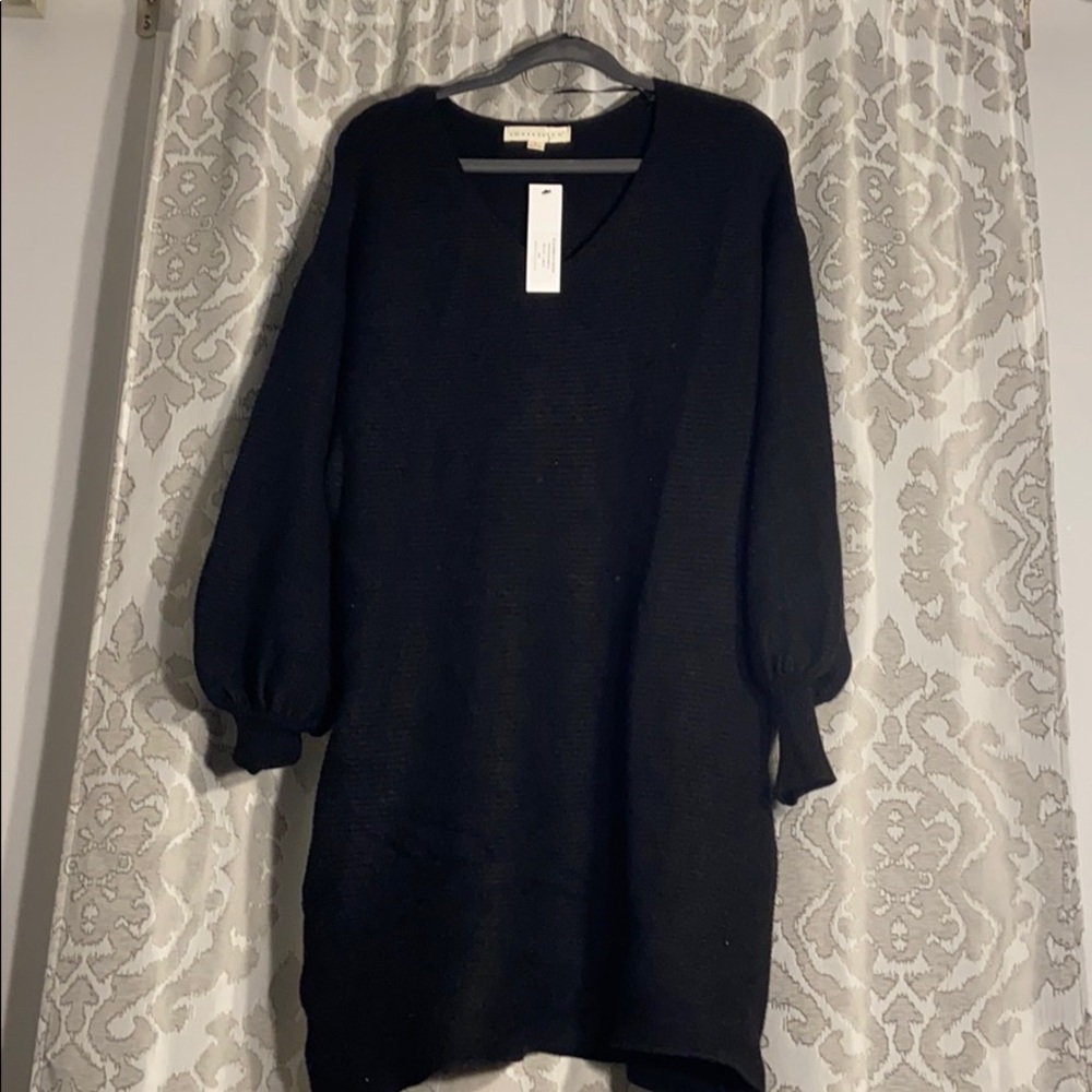 Vici Black Sweater Dress
